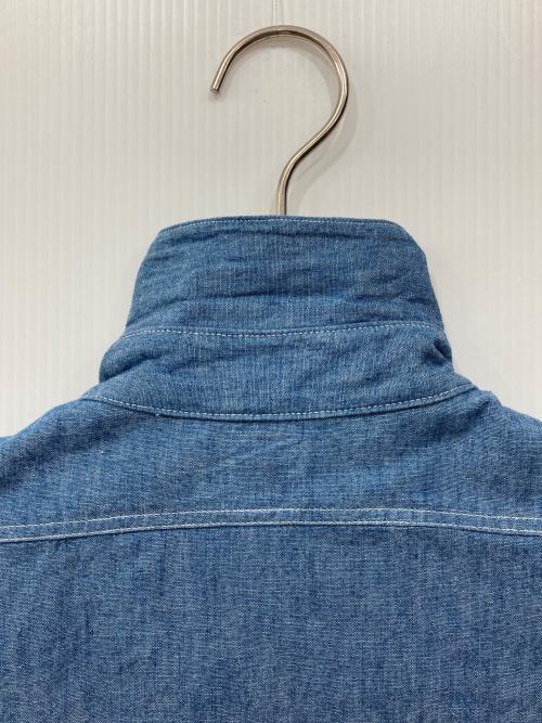 LE（エルイー）LE (エルイー) シャンブレーシャツ インディゴ サイズ:2の古着・服飾アイテム