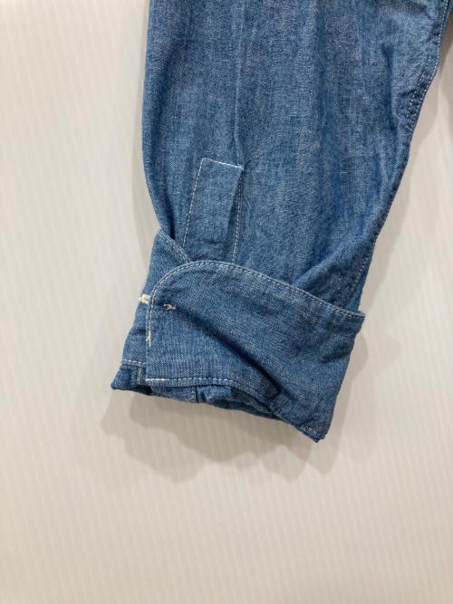 LE（エルイー）LE (エルイー) シャンブレーシャツ インディゴ サイズ:2の古着・服飾アイテム
