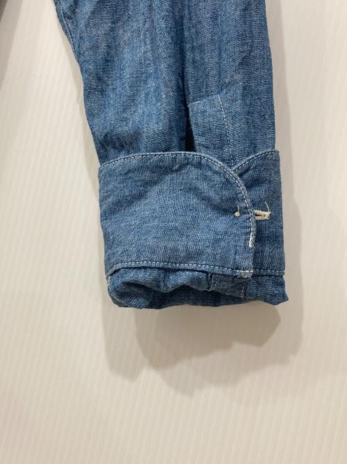 LE（エルイー）LE (エルイー) シャンブレーシャツ インディゴ サイズ:2の古着・服飾アイテム