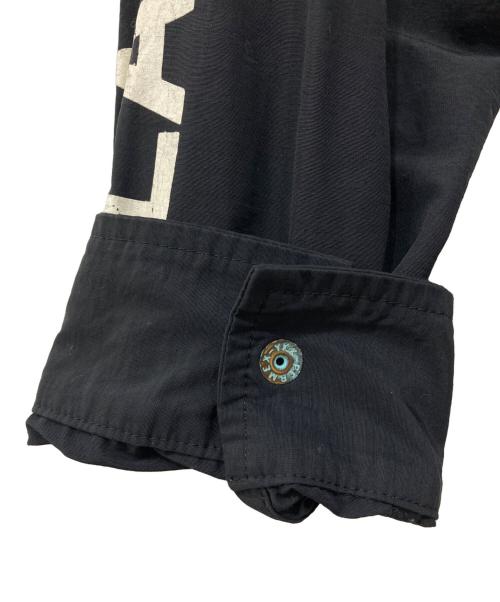 BlackEyePatch（ブラックアイパッチ）BlackEyePatch (ブラックアイパッチ) アームロゴジャケット ネイビー サイズ:Mの古着・服飾アイテム