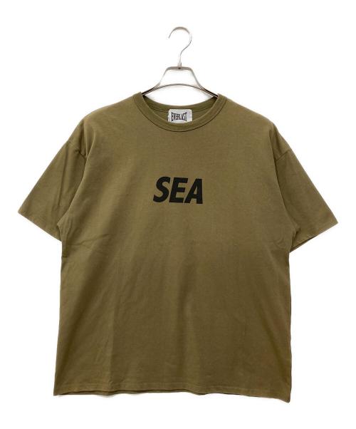 EVERLAST（エバーラスト）EVERLAST (エバーラスト) WIND AND SEA (ウィンダンシー) Tシャツ カーキ サイズ:Mの古着・服飾アイテム