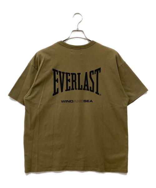 EVERLAST（エバーラスト）EVERLAST (エバーラスト) WIND AND SEA (ウィンダンシー) Tシャツ カーキ サイズ:Mの古着・服飾アイテム