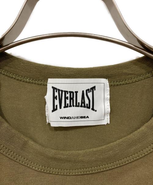 EVERLAST（エバーラスト）EVERLAST (エバーラスト) WIND AND SEA (ウィンダンシー) Tシャツ カーキ サイズ:Mの古着・服飾アイテム