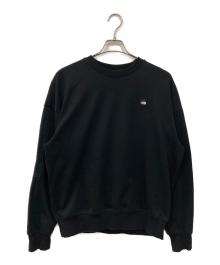 THE NORTH FACE（ザ ノース フェイス）の古着「エッセンシャル スウェット シャツ」｜ブラック
