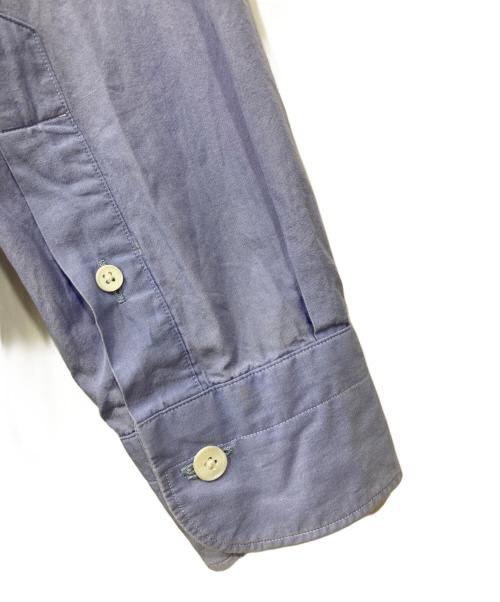 COMOLI（コモリ）COMOLI (コモリ) バンドカラーシャツ ブルー サイズ:2の古着・服飾アイテム