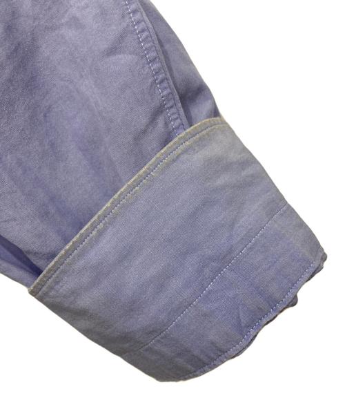 COMOLI（コモリ）COMOLI (コモリ) バンドカラーシャツ ブルー サイズ:2の古着・服飾アイテム