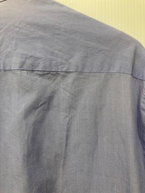 COMOLI（コモリ）COMOLI (コモリ) バンドカラーシャツ ブルー サイズ:2の古着・服飾アイテム
