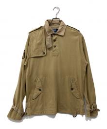 POLO RALPH LAUREN（ポロ・ラルフローレン）の古着「ハンティングポロシャツ」｜ベージュ