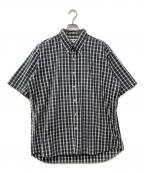 VANヴァン）の古着「半袖シャツ」｜ブルー×グリーン