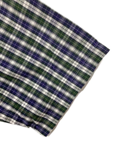 VAN（ヴァン）VAN (ヴァン) 半袖シャツ ブルー×グリーン サイズ:4Lの古着・服飾アイテム