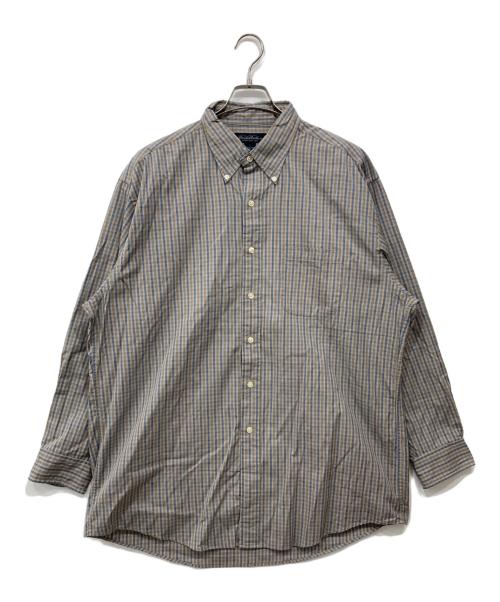 BROOKS BROTHERS（ブルックスブラザーズ）BROOKS BROTHERS (ブルックスブラザーズ) ボタンダウンシャツ グレー サイズ:Lの古着・服飾アイテム