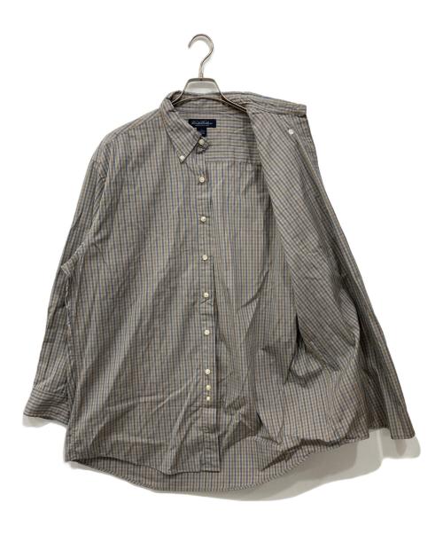 BROOKS BROTHERS（ブルックスブラザーズ）BROOKS BROTHERS (ブルックスブラザーズ) ボタンダウンシャツ グレー サイズ:Lの古着・服飾アイテム