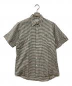 Burberry'sバーバリー）の古着「半袖シャツ」｜ブルー×ベージュ