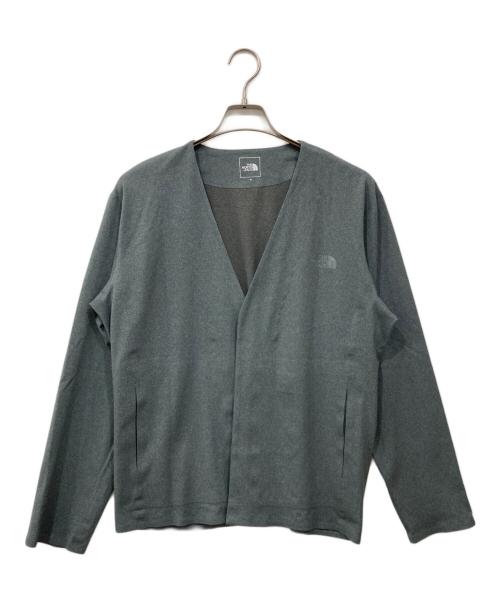 THE NORTH FACE（ザ ノース フェイス）THE NORTH FACE (ザ ノース フェイス) Tech Lounge Cardigan グレー サイズ:Mの古着・服飾アイテム