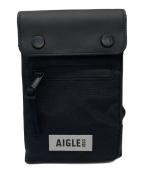 AIGLEエーグル）の古着「クロスボディショルダーポーチ」｜ブラック