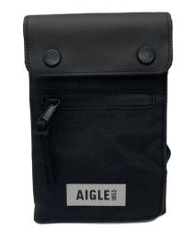 AIGLE（エーグル）の古着「クロスボディショルダーポーチ」｜ブラック
