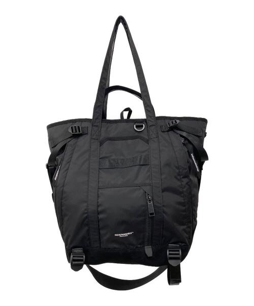 INDISPENSABLE（インディスペンサブル）INDISPENSABLE (インディスペンサブル) 3WAY TOTEBAG HANGGER ECONYL ブラックの古着・服飾アイテム