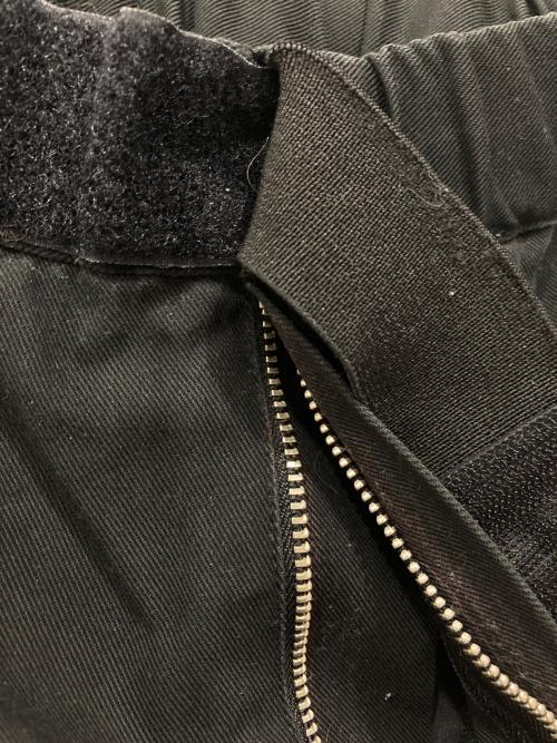 Graphpaper（グラフペーパー）Graphpaper (グラフペーパー) コットンツイルコックパンツ ブラック サイズ:Fの古着・服飾アイテム