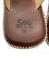 中古・古着 SOL (エスオーエル) レザーサンダル ブラウン サイズ:M：5000円