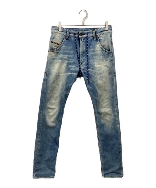DIESEL（ディーゼル）DIESEL (ディーゼル) ジョグデニムパンツ インディゴ サイズ:SIZE 68.5cm (W27)の古着・服飾アイテム