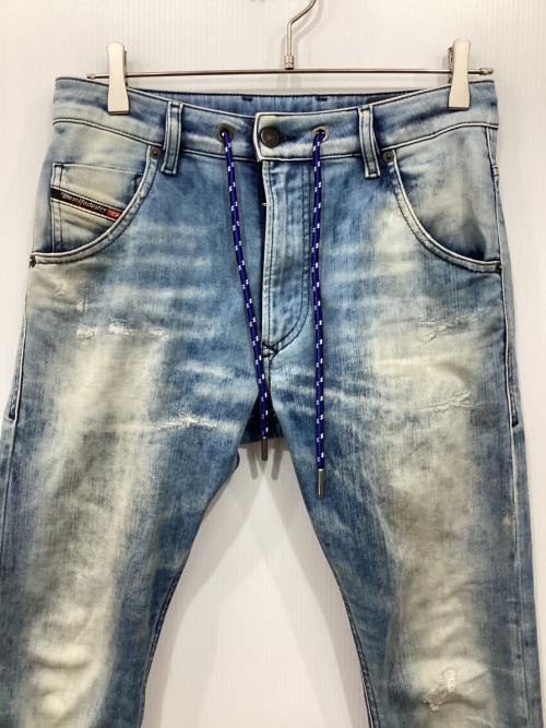 DIESEL（ディーゼル）DIESEL (ディーゼル) ジョグデニムパンツ インディゴ サイズ:SIZE 68.5cm (W27)の古着・服飾アイテム