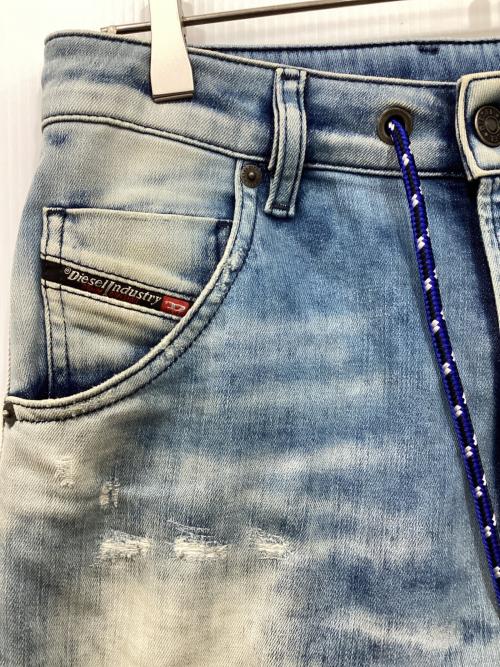 DIESEL（ディーゼル）DIESEL (ディーゼル) ジョグデニムパンツ インディゴ サイズ:SIZE 68.5cm (W27)の古着・服飾アイテム