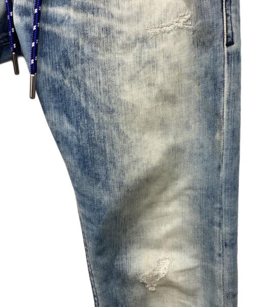 DIESEL（ディーゼル）DIESEL (ディーゼル) ジョグデニムパンツ インディゴ サイズ:SIZE 68.5cm (W27)の古着・服飾アイテム
