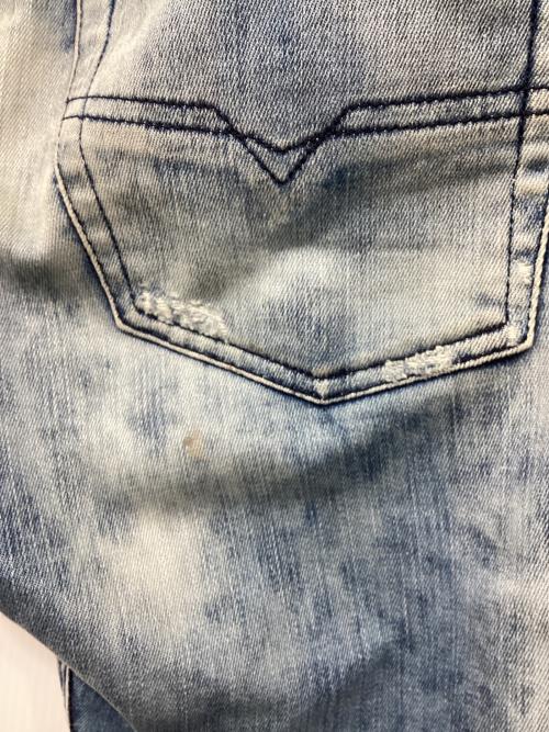 DIESEL（ディーゼル）DIESEL (ディーゼル) ジョグデニムパンツ インディゴ サイズ:SIZE 68.5cm (W27)の古着・服飾アイテム
