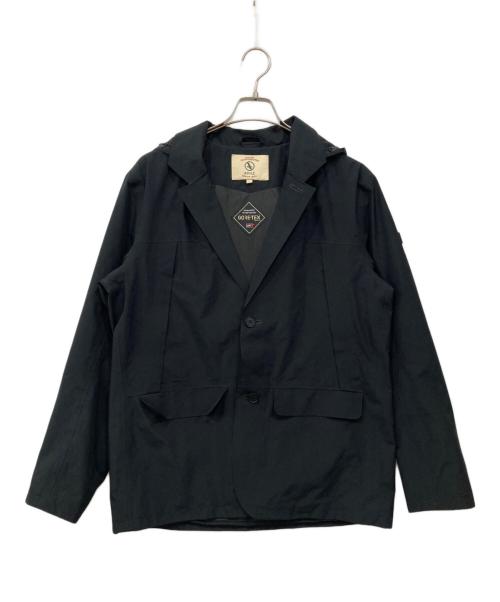 AIGLE（エーグル）AIGLE (エーグル) フード付きテーラードジャケット ブラック サイズ:Lの古着・服飾アイテム