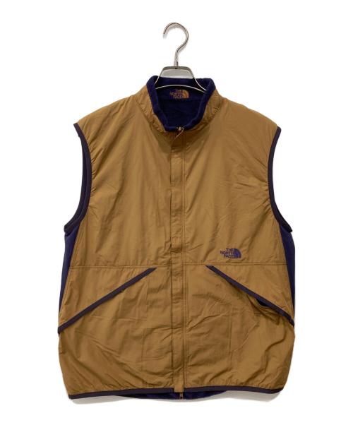 THE NORTH FACE（ザ ノース フェイス）THE NORTH FACE (ザ ノース フェイス) フリーランリバーシブルベスト ベージュ サイズ:Lの古着・服飾アイテム