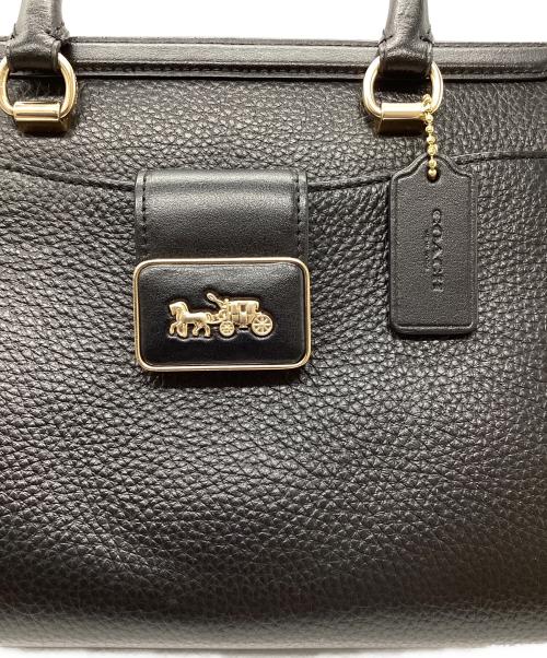 COACH（コーチ）COACH (コーチ) グレースキャリオール 2WAYバッグ ブラックの古着・服飾アイテム