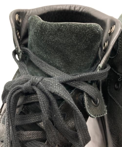 BALENCIAGA（バレンシアガ）BALENCIAGA (バレンシアガ) エナメルハイカットスニーカー ブラック サイズ:39の古着・服飾アイテム