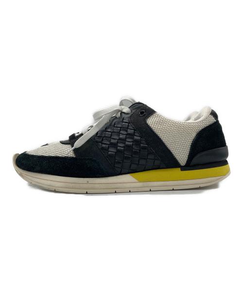 BOTTEGA VENETA（ボッテガベネタ）BOTTEGA VENETA (ボッテガベネタ) ローカットスニーカー ホワイトブラック サイズ:40の古着・服飾アイテム