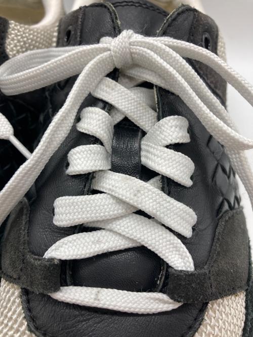 BOTTEGA VENETA（ボッテガベネタ）BOTTEGA VENETA (ボッテガベネタ) ローカットスニーカー ホワイトブラック サイズ:40の古着・服飾アイテム