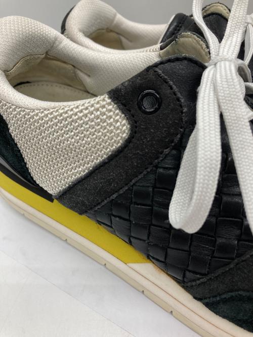BOTTEGA VENETA（ボッテガベネタ）BOTTEGA VENETA (ボッテガベネタ) ローカットスニーカー ホワイトブラック サイズ:40の古着・服飾アイテム