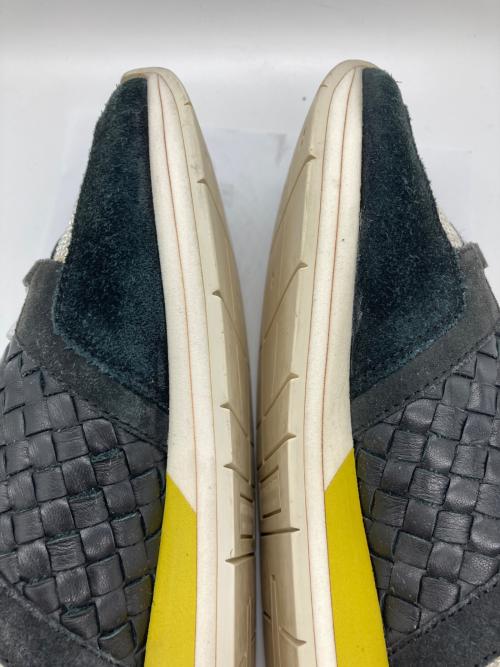 BOTTEGA VENETA（ボッテガベネタ）BOTTEGA VENETA (ボッテガベネタ) ローカットスニーカー ホワイトブラック サイズ:40の古着・服飾アイテム