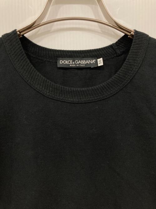 DOLCE & GABBANA（ドルチェ＆ガッバーナ）DOLCE & GABBANA (ドルチェ＆ガッバーナ) ロングスリーブカットソー ブラック サイズ:50の古着・服飾アイテム
