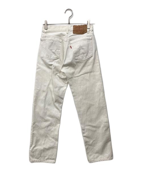 LEVI'S（リーバイス）LEVI'S (リーバイス) ボタンフライデニムパンツ ホワイト サイズ:SIZE 71cm (W28)の古着・服飾アイテム
