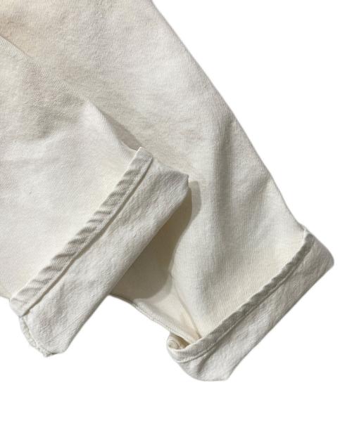 LEVI'S（リーバイス）LEVI'S (リーバイス) ボタンフライデニムパンツ ホワイト サイズ:SIZE 71cm (W28)の古着・服飾アイテム