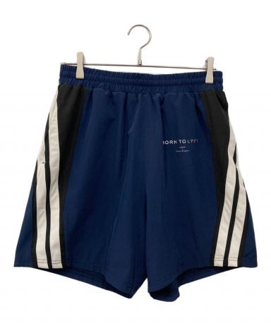 中古・古着通販】LYFT (リフト) 2LINE WIDE SHORTS ネイビー サイズ:M