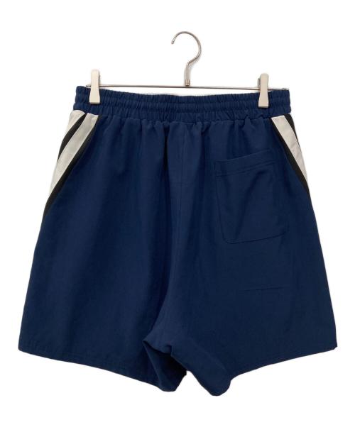 Lyft（リフト）LYFT (リフト) 2LINE WIDE SHORTS ネイビー サイズ:Mの古着・服飾アイテム