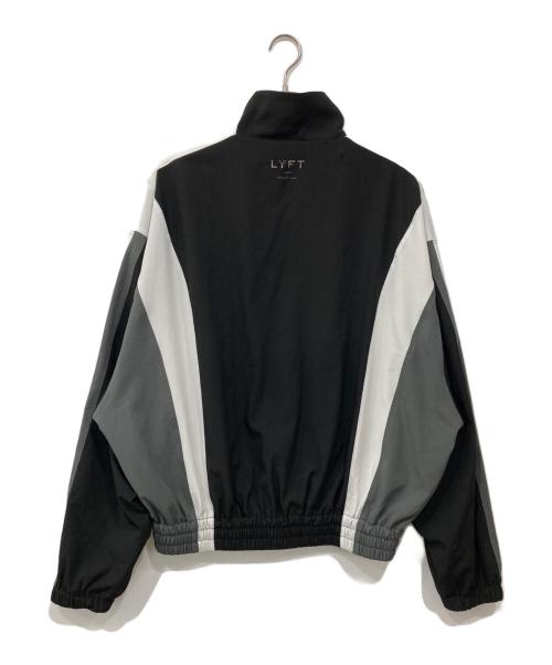 Lyft（リフト）LYFT (リフト) 2LINE TRACK JACKET ブラック サイズ:Mの古着・服飾アイテム