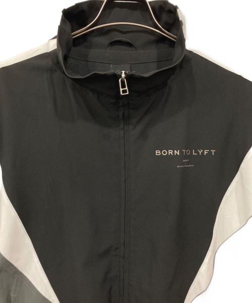 Lyft（リフト）LYFT (リフト) 2LINE TRACK JACKET ブラック サイズ:Mの古着・服飾アイテム
