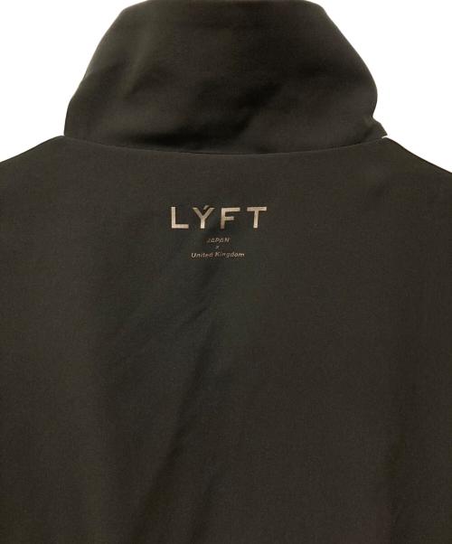 Lyft（リフト）LYFT (リフト) 2LINE TRACK JACKET ブラック サイズ:Mの古着・服飾アイテム