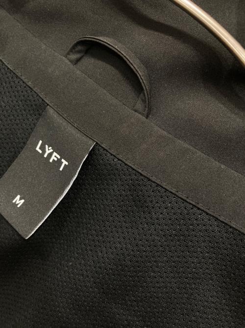 Lyft（リフト）LYFT (リフト) 2LINE TRACK JACKET ブラック サイズ:Mの古着・服飾アイテム