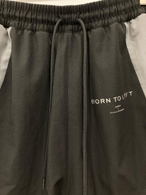 Lyft（リフト）LYFT (リフト) 2LINE WIDE SHORTS ブラック サイズ:Lの古着・服飾アイテム