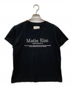 Matin Kimマーティン・キム）の古着「ロゴTシャツ」｜ブラック
