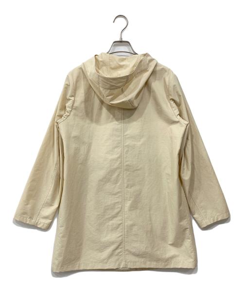 MACKINTOSH LONDON（マッキントッシュ ロンドン）MACKINTOSH LONDON (マッキントッシュ ロンドン) コットンナイロンダンプフーデットコート アイボリー サイズ:38の古着・服飾アイテム