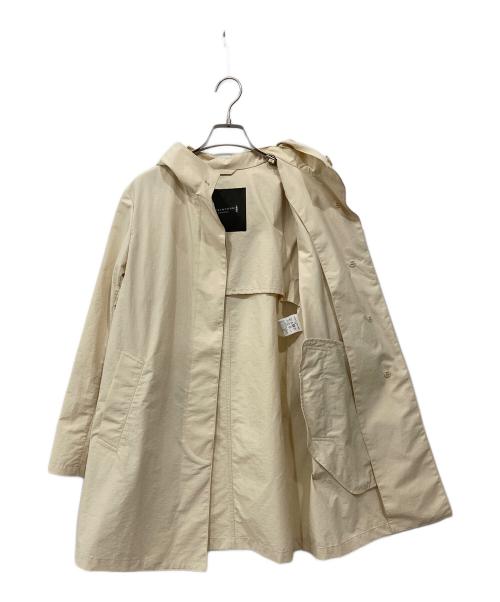 MACKINTOSH LONDON（マッキントッシュ ロンドン）MACKINTOSH LONDON (マッキントッシュ ロンドン) コットンナイロンダンプフーデットコート アイボリー サイズ:38の古着・服飾アイテム