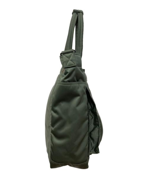 PORTER（ポーター）PORTER (ポーター) TANKER TOTE BAG(L) グリーン 未使用品の古着・服飾アイテム